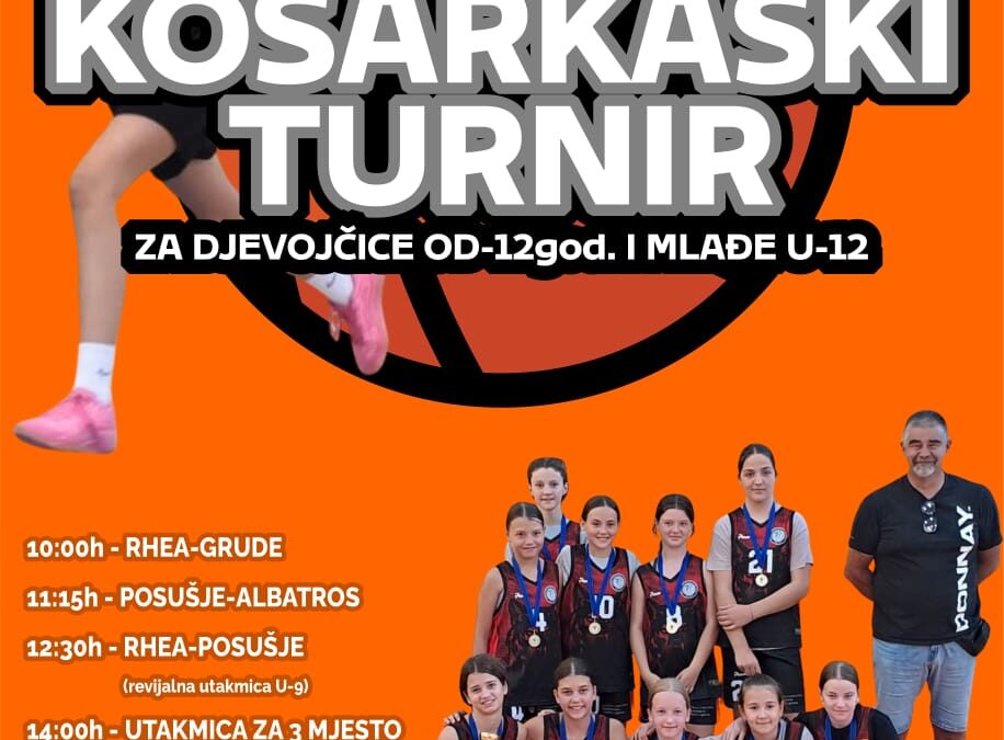 Košarkaški turnir za djevojčice ove nedjelje u Prološcu