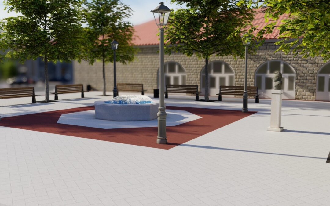 Uređenje Trga dr. Franje Tuđmana u Općini Proložac