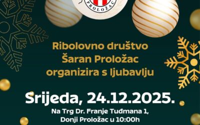 Badnjak u Prološcu – Ribolovno društvo “Šaran” i Općina Proložac pozivaju na druženje uz riblje specijalitete i kuhano vino