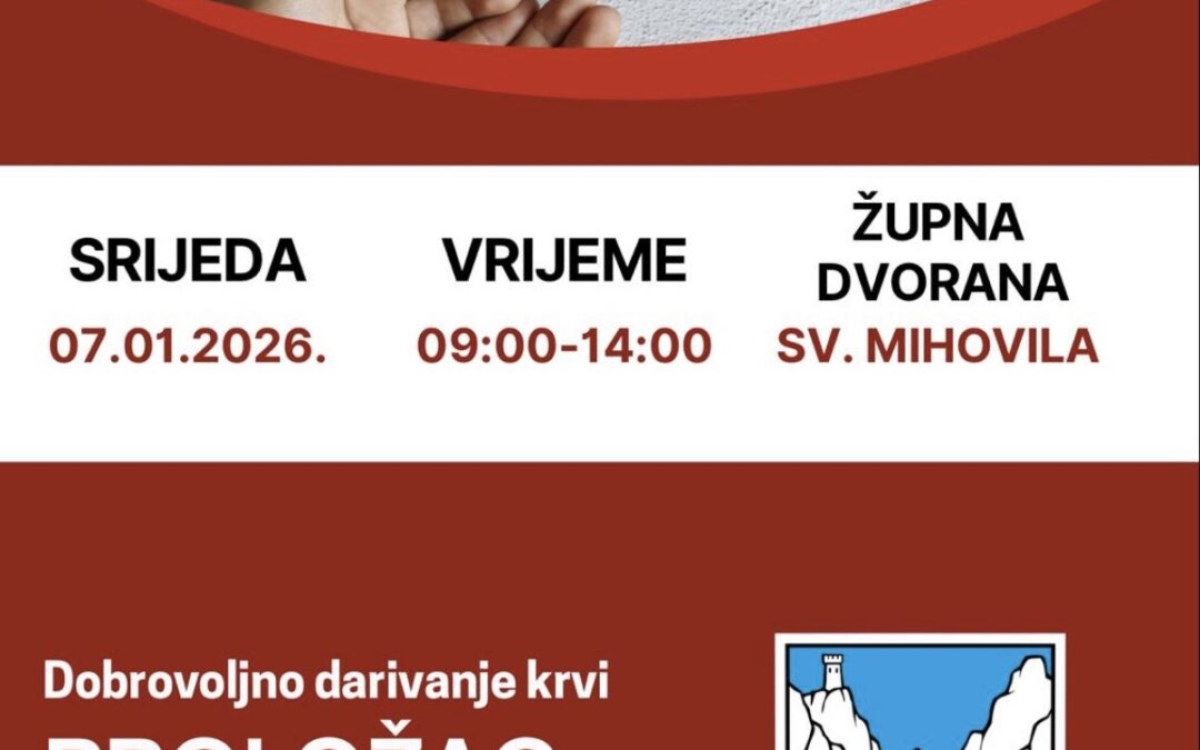 Akcija dobrovoljnog darivanja krvi u Prološcu