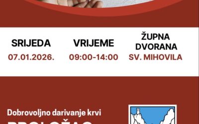 Akcija dobrovoljnog darivanja krvi u Prološcu